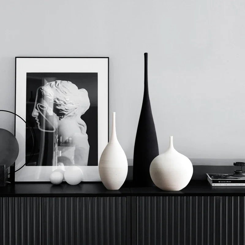 Handgemachte Minimalistische Vase | IV - Vivari Livings