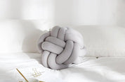 REGINA DIY Bird's Nest Shape Throw Pillow Chunky Yarn Hand Knot Sofa Chair Cushion Nap Hand Rest Solid Car Seat/Back Cushion - Vivari Livings